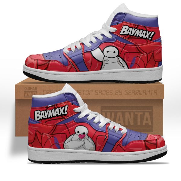 Baymax J1 Shoes Custom Super Heroes Sneakers-Gearsnkrs