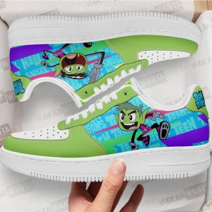 Beast Boy Air Sneakers Custom Teen Titan Go Cartoon Shoes 1 - PerfectIvy