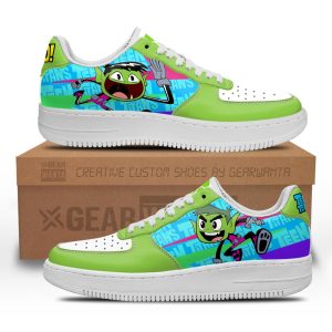 Beast Boy Air Sneakers Custom Teen Titan Go Cartoon Shoes 2 - PerfectIvy