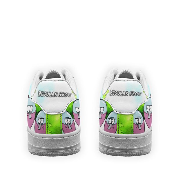 Benson Dunwoody Air Sneakers Custom Regular Show Shoes 4 - Perfectivy