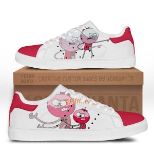 Benson Skate Shoes Custom Regular Show Cartoon Shoes-Gear Wanta