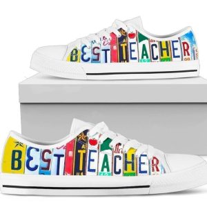 Best Teacher Women's Sneakers Style Gift Idea NH08-Gear Wanta