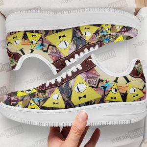 Bill Cipher Gravity Falls Air Sneakers Custom Cartoon Shoes 1 - PerfectIvy