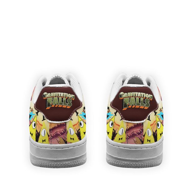 Bill Cipher Gravity Falls Air Sneakers Custom Cartoon Shoes 3 - Perfectivy