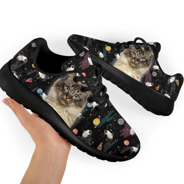 Birman Cat Sneakers Sporty Shoes Funny Cat Lover-Gearsnkrs