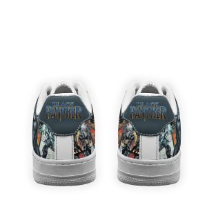 Black Panther Air Sneakers Custom Superhero Comic Shoes 4 - Perfectivy