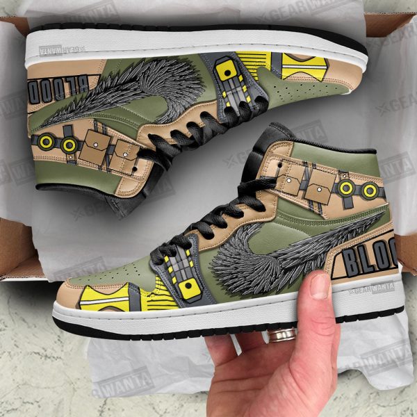 Bloodhound Apex Legends J1 Sneakers Custom For For Gamer 3 - Perfectivy