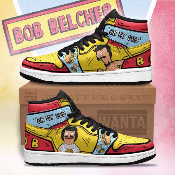 Bob Bob'S Burger J1 Shoes Custom For Cartoon Fans Sneakers Tt13 1 - Perfectivy