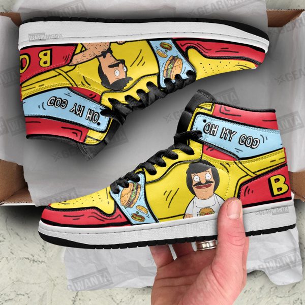 Bob Bob'S Burger J1 Shoes Custom For Cartoon Fans Sneakers Tt13 2 - Perfectivy