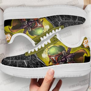 Boba Fett Air Sneakers Custom Star Wars Shoes 1 - PerfectIvy