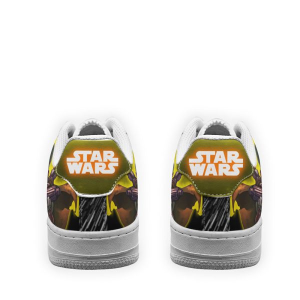 Boba Fett Air Sneakers Custom Star Wars Shoes 4 - Perfectivy