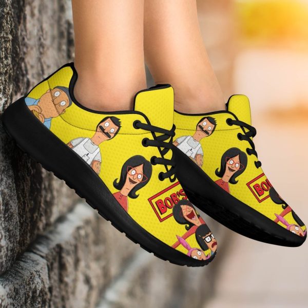 Bob'S Burgers Sneakers Sporty Shoes Funny Gift Idea Pt19-Gearsnkrs