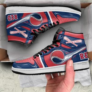 Bostons Red Sox J1 Shoes Custom For Fans Sneakers Tt13-Gearsnkrs