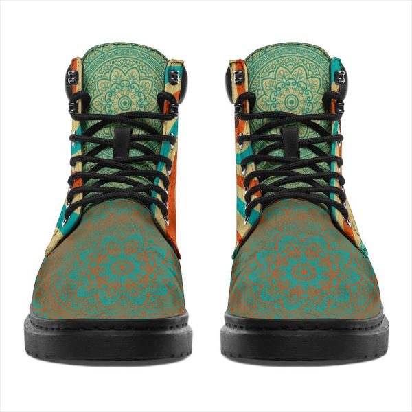 Boxer Boots Funny Hippie Style Shoes-Gearsnkrs