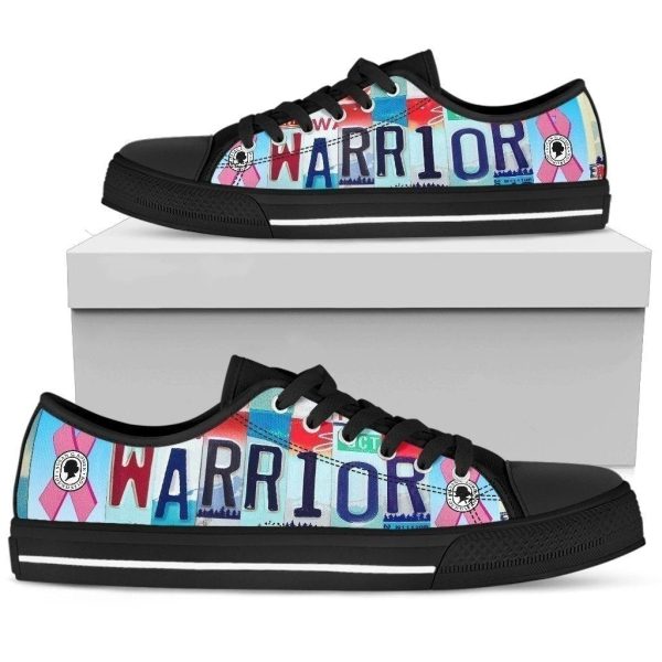 Breast Cancer Warrior Women'S Sneakers Style Nh08-Gearsnkrs