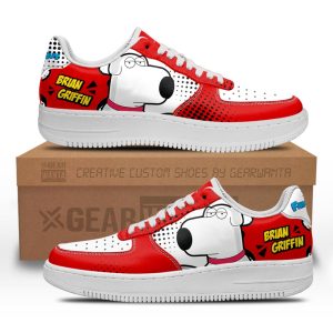 Brian Griffin Family Guy Air Sneakers Custom Cartoon Shoes 2 - PerfectIvy