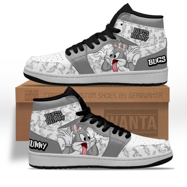 Bugs Bunny J1 Shoes Custom For Cartoon Fans Sneakers Pt04 1 - Perfectivy