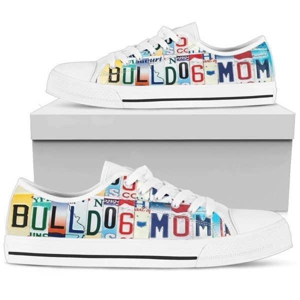 Bulldog Mom Women'S Sneakers Style Nh08-Gearsnkrs