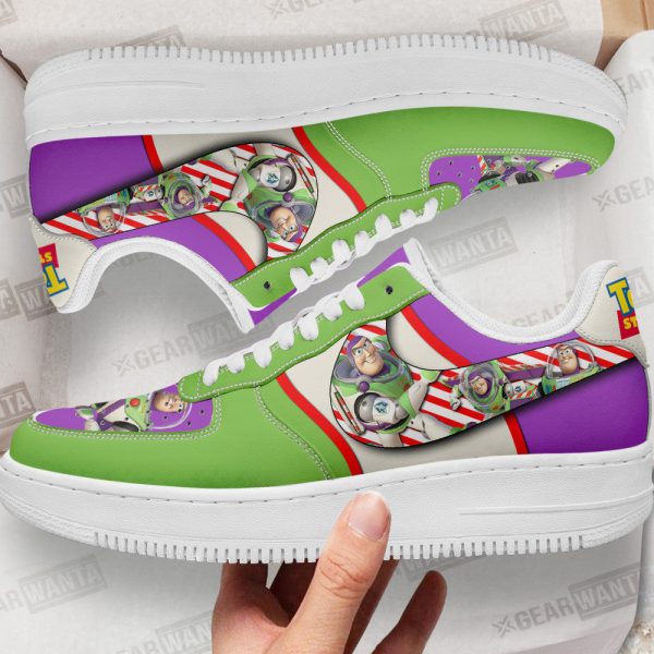 Buzz Lightyear Toy Story Air Sneakers Custom Cartoon Shoes 1 - Perfectivy