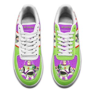 Buzz Lightyear Toy Story Air Sneakers Custom Cartoon Shoes 3 - Perfectivy