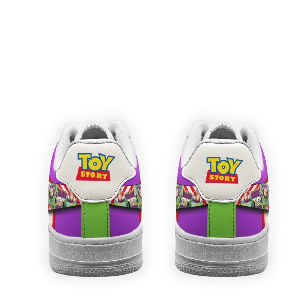 Buzz Lightyear Toy Story Air Sneakers Custom Cartoon Shoes 4 - Perfectivy