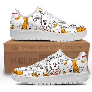CJ Regular Show Air Sneakers Custom Cartoon Shoes 2 - PerfectIvy