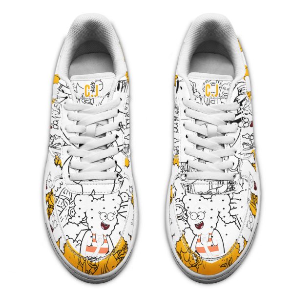 Cj Regular Show Air Sneakers Custom Cartoon Shoes 3 - Perfectivy