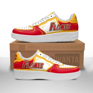 Calgary Flames Air Sneakers Custom NAF Shoes For Fan-Gear Wanta