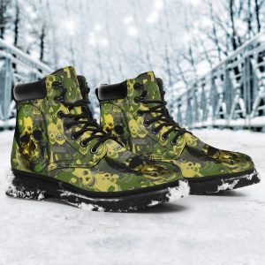 Camo Skull Boots Amazing Gift Idea-Gearsnkrs