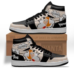 Candace Flynn AJ1 Sneakers Custom Phineas and Ferb Shoes-Gear Wanta