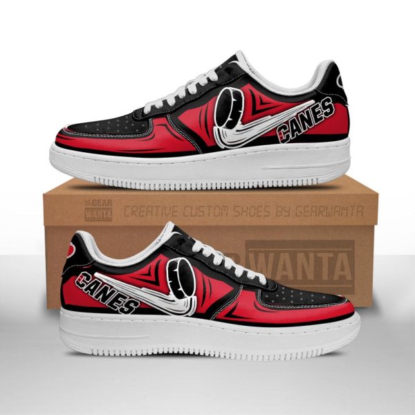 Carolina Hurricanes Air Shoes Custom Naf Sneakers For Fans-Gearsnkrs