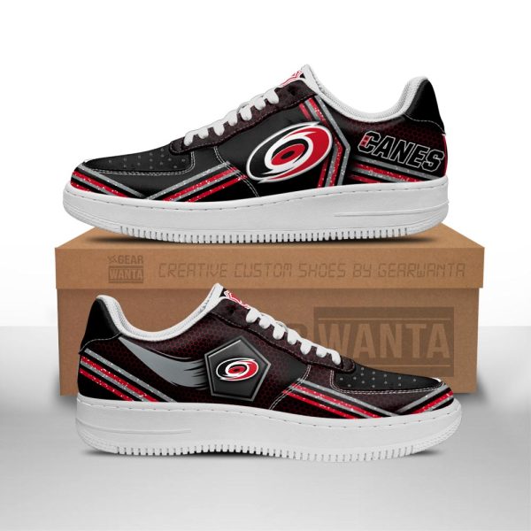 Carolina Hurricanes Air Sneakers Custom Force Shoes For Fans-Gearsnkrs