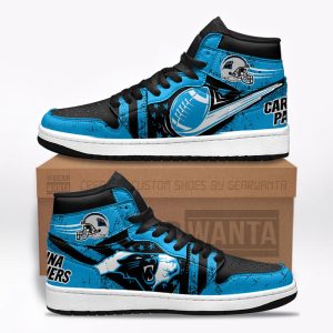 Carolina Panthers Football Team J1 Shoes Custom For Fans Sneakers TT13 1 - PerfectIvy