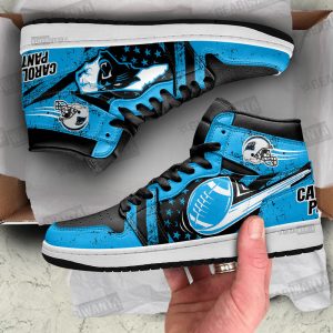 Carolina Panthers Football Team J1 Shoes Custom For Fans Sneakers TT13 2 - PerfectIvy