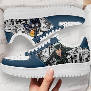 Catwoman Air Sneakers Custom Comic Shoes 1 - PerfectIvy