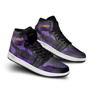 Catwoman J1 Shoes Custom Villains Sneakers 2 - PerfectIvy