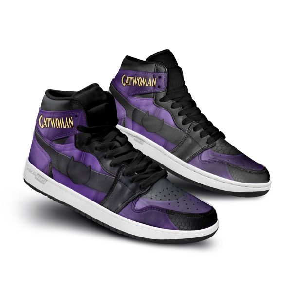 Catwoman J1 Shoes Custom Villains Sneakers 2 - Perfectivy