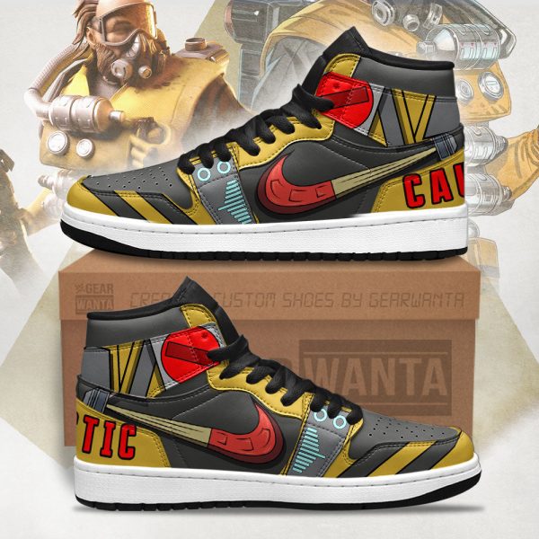 Caustic Apex Legends J1 Sneakers Custom For For Gamer 2 - Perfectivy