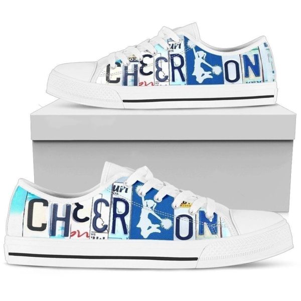 Cheer On Women'S Sneakers Style Gift Idea Nh08-Gearsnkrs