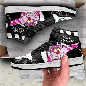 Cheshire Cat J1 Sneakers Custom For Alice In Wonderland Fans 1 - PerfectIvy