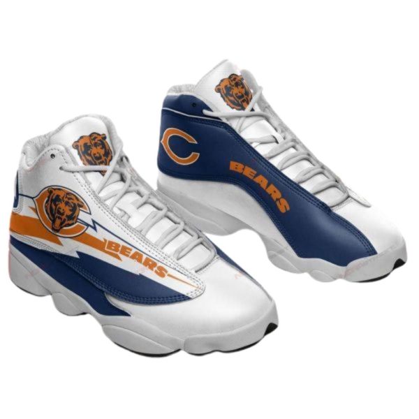 Chicago Bears Air Jd13 Sneakers Custom For Fans-Gearsnkrs