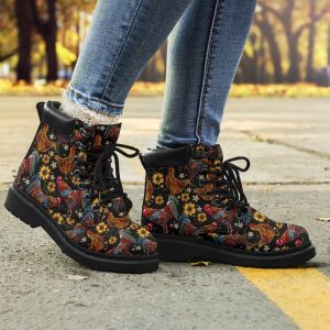 Chicken Boots Animal Custom Shoes Funny Chicken Lover-Gearsnkrs