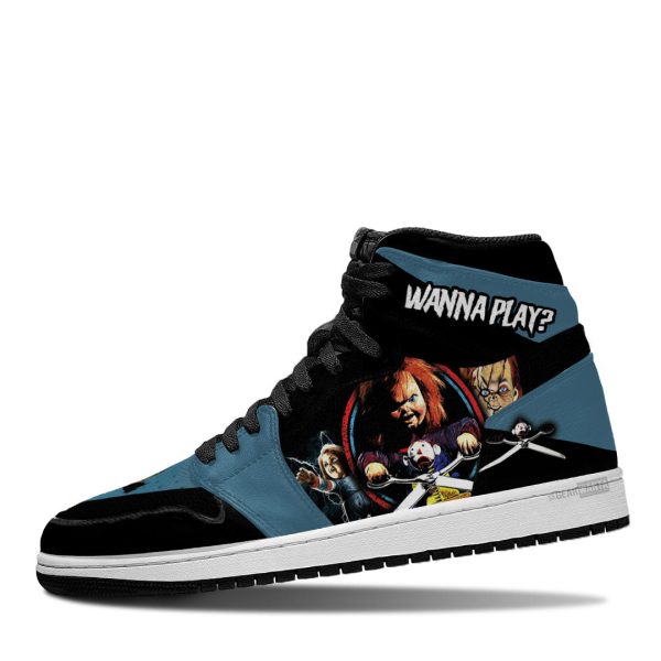 Child'S Play Chucky J1 Shoes Custom Horror Fans Sneakers-Gearsnkrs