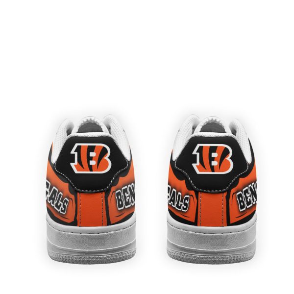 Cincinnati Bengals Air Sneakers Custom Naf Shoes For Fan-Gearsnkrs