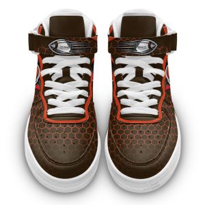Cleveland Browns Sneakers Custom Air Mid Shoes For Fans-Gearsnkrs