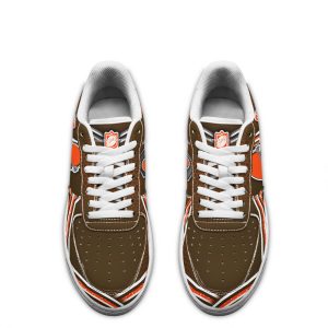 Cleveland Browns Air Sneakers Custom Force Shoes For Fans-Gear Wanta