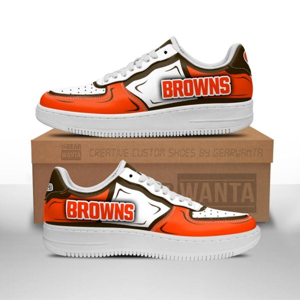 Cleveland Browns Air Sneakers Custom Naf Shoes For Fan-Gearsnkrs