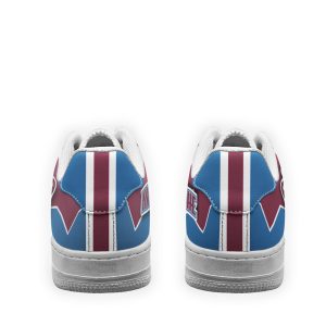 Colorado Avalanche Air Sneakers Custom Force Shoes Sexy Lips For Fans-Gearsnkrs