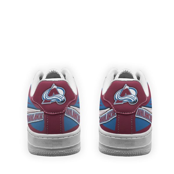 Colorado Avalanche Air Shoes Custom Naf Sneakers For Fans-Gearsnkrs