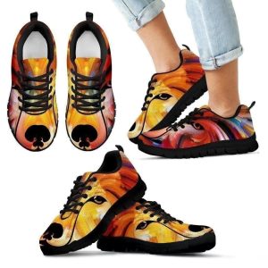 Colorful Wolf Sneakers For Men Women Kid Wolf Lover-Gear Wanta